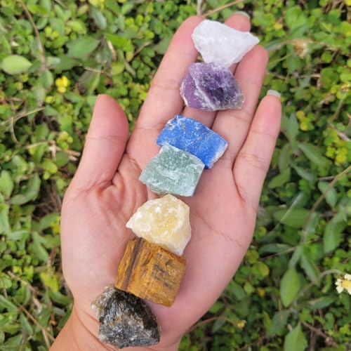 15 Kinds Assorted Rocks Mineral Set Crystal and Gemstones for Jewelry Making Energy Chakra Wicca Reiki (Rough) - color: Rough