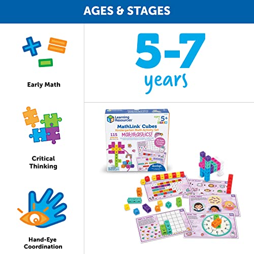Learning Resources MathLink Cubes Activity Set: Fantasticals - style: Fantasticals