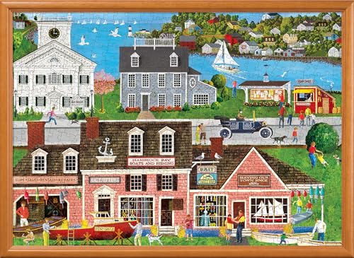 MasterPieces Hammock Bay Jigsaw Puzzle - 500 Piece EZ Grip, Adult Puzzle - for Adults - style: Hammock Bay