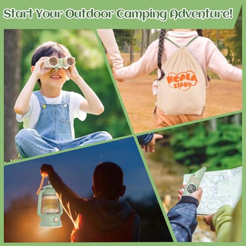 Kids Camping Set,Pretend Play Camping Gear,Ages 3+(26 PCS) - style: Kids Camping Toys Set
