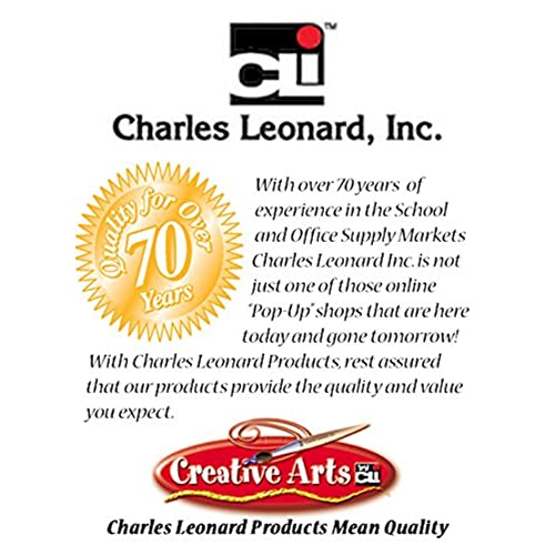 Charles Leonard Ball Bearing Compass with Golf Pencil, Metal, up (80360) - size: 1-Pack, style: Compass