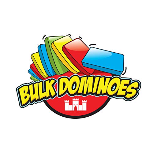 Bulk Dominoes Kinetic Domino Kit | Dominoes Set, STEM STEAM Small Toys, Family Games for Kids, Kids Toys and Games, Building, Toppling, Chain Reaction Sets (143pc) - style: Brainiac 143pc