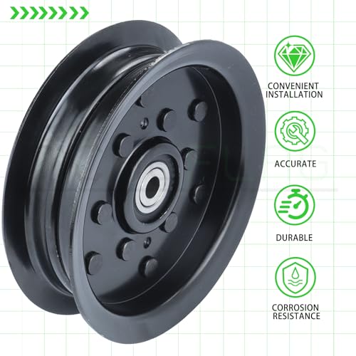 2 Pack 532196106 Idler Pulley for Husqvarna/Craftsman 54 46 Decks - color: A02 2x532196106