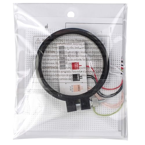 Dimensions 72-70414 Disney's Cruella Mini Beginner's Cross Stitch Kit, 3" Diameter, Multicolor, 5 Pieces - style: Disney Cruella