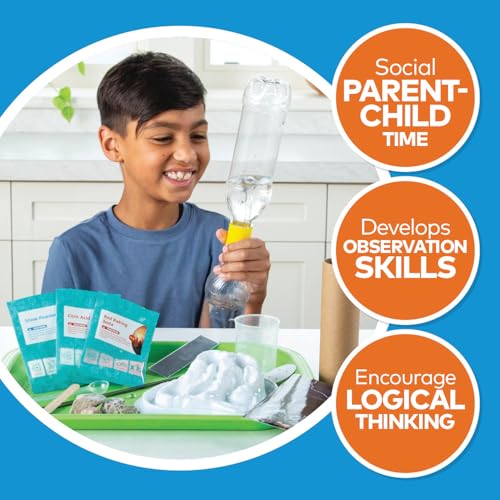 Fun Express Steam Natural Phenomenon Science Kit - Fascinating STEAM Nature Kit for Kids, Interactive Natural Science Exploration Kit for Kids - Fun and Educational Natural Phenomenon Kit