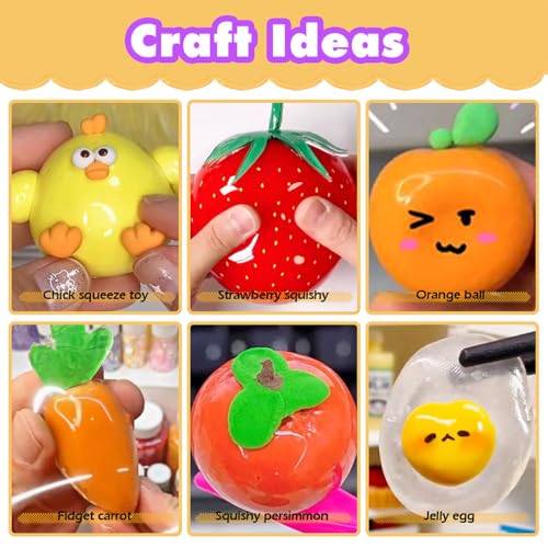 Nano Tape Squishy Kit DIY Vegetables - color: Nano Tape Vegetables