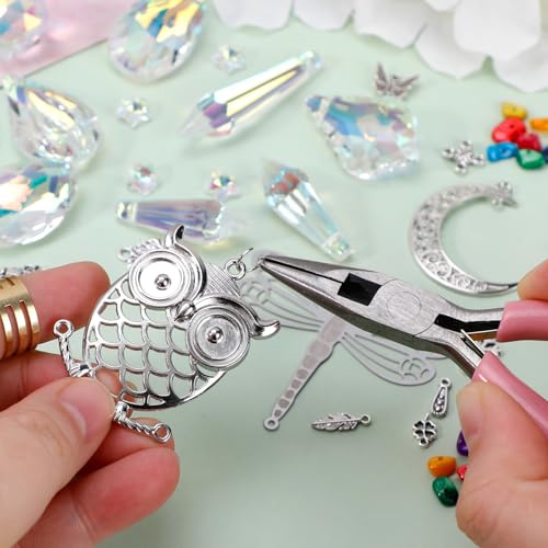 DIY Suncatcher Kit 460pcs Sun Catchers Supplies Arts and Crafts for Adults