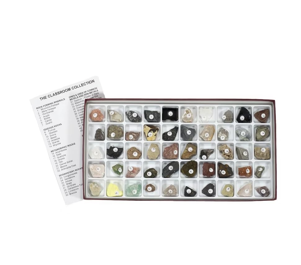 2130 - Classroom Collection of Rocks & Minerals - 50 Specimens
