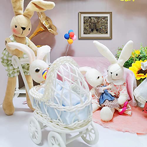 DIY Bunny Sewing Craft Kit, Handmade Fabric Project with Instructions - color: Bunny Style B