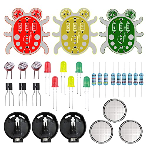 Learn to Solder Kits-Weevil Eyes - color: Black-(r.l.y)
