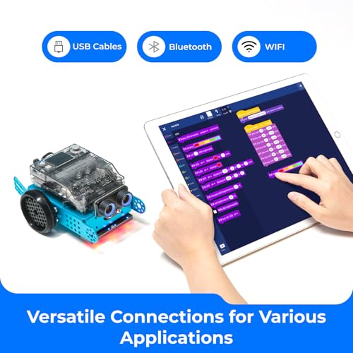Makeblock mBot2 Coding Robot for Kids, Code Learning Support Scratch & Python Programming, Robotics Kit for Kids Ages 8-14 and up, Building STEM Robot Toys Gifts for Boys Girls - size: Set of 1