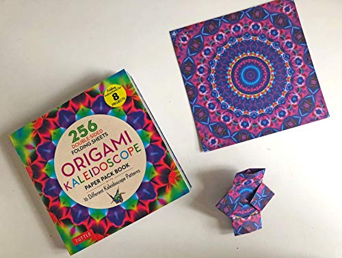 Origami Kaleidoscope Paper Pack Book: 256 Double-Sided Folding Sheets (Includes Instructions for 8 Models)