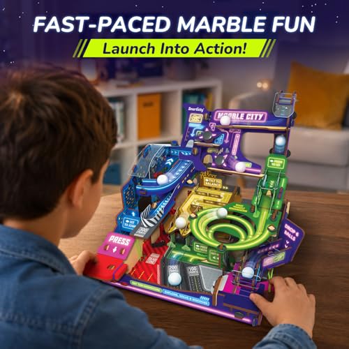 Smartivity Ultimate Marble City for Kids 8-14 Years