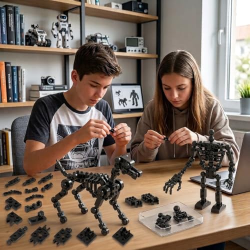 300 Piece MOC Modified Joint Tow Ball Building Blocks 1x2 Classic Building Plate Bulk War Machine Early Learning Education Gifts - color: Black