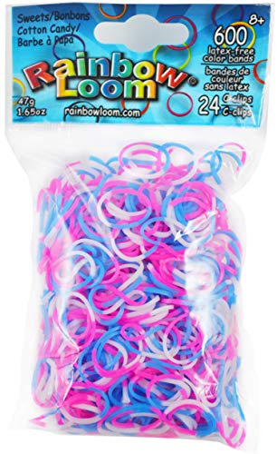 Rainbow Loom Sweets: Cotton Candy - color: Cotton Candy