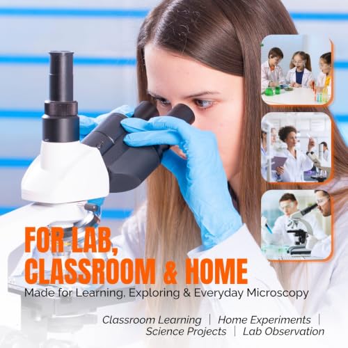 Microscope Slides and Covers, 50 Optical Float Glass Slides+100 Coverslips