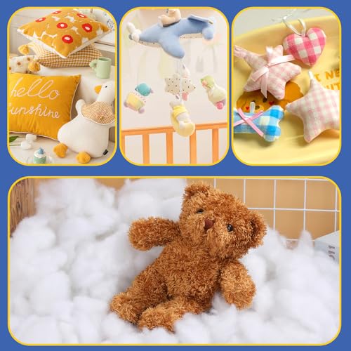 UzecPk 80g/2.8oz Polyfill Stuffing, Stuffing for Stuffed Animals - size: 0.2 LB / 2.8 OZ