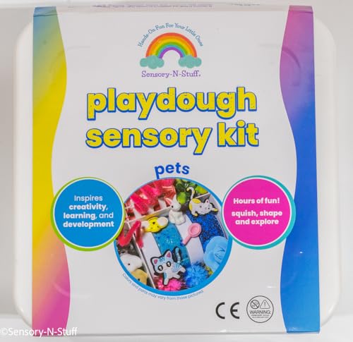 Pets Playdough Kit - Dog & Cat Figures & Charms - style: Pets Playdough Kit