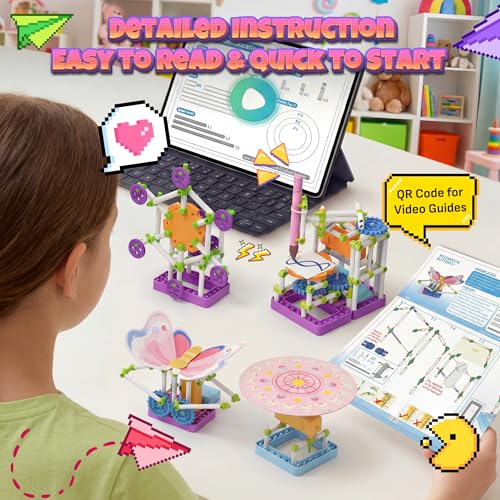 SMILESSKIDDO Kids Explorer Kit, 27 Pcs Outdoor Explorer Kit & Bug Catching Kits & 100+ Girls Science Kit for Kids Ages 4 5 6 7 8 | STEM Toys for Girl
