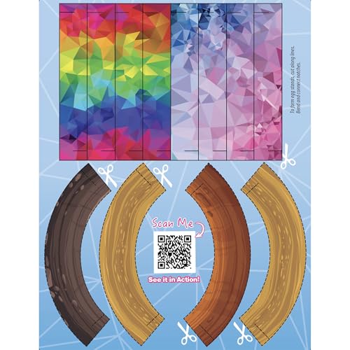 PAAS Eggsperiments Crystal Growing Easter Egg Science Kit – Fun & Educational STEAM Egg Decorating Kit with 4 Crystal Eggs, Dye Tablets, Beakers, and More - color: Crystal Growing