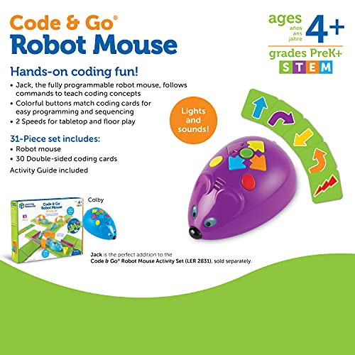 Learning Resources Code & Go Robot Mouse