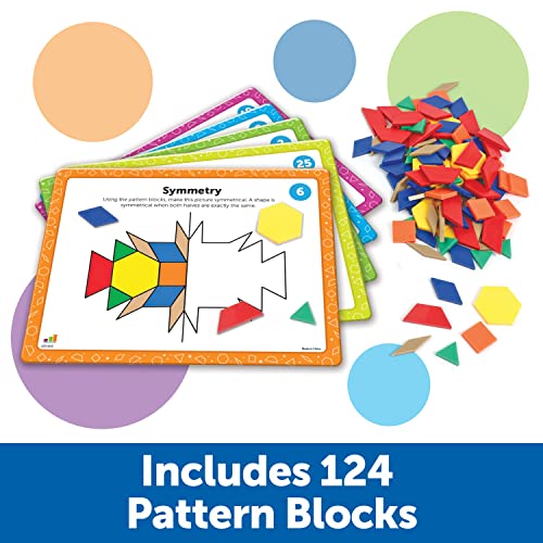 Learning Resources Pattern Block Math Activity Set