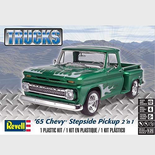 Revell '65 Chevy Stepside Pickup 2N1, Green