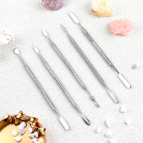 Clay Sculpting Tools Double Ended Wax Carving Scraper, 5 Pcs