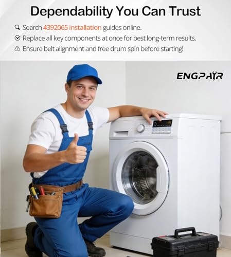 Upgraded EngPair 4392065 Dryer Repair Kit for Whirlpool Maytag Kenmore