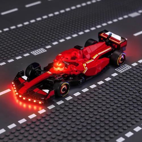 Upgraded Led Light Kit Compatible with Lego Ferrari SF-24 F1 Race Car Building Set, Lights Decoration Compatible with Lego 77242 (Model Not Included) - style: Classic Version 77242