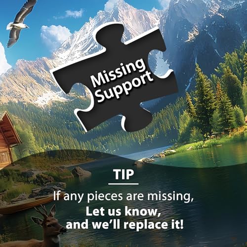 4-Pack 100 Piece Puzzles for Adults Seniors, Four Seasons Mountain Scenes - color: Four Seasons Scenery