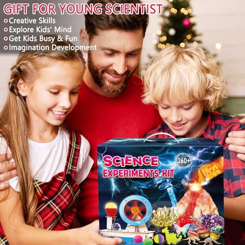 UNGLINGA 260+ Experiments Science Kits for Kids, S.T.E.M Science Projects - style: science kit with 260 experiments