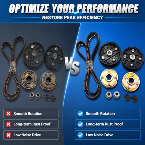 Deck Drive Pulley Kit 131-4529 131-4509 for Toro TimeMaster 30" - size: 120-3335