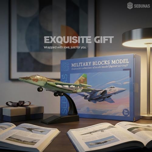 SEBUNAS 1:72 Scale SU-25 Frogfoot Quick Plastic Assembly Model Kit - color: 06.SU-25S