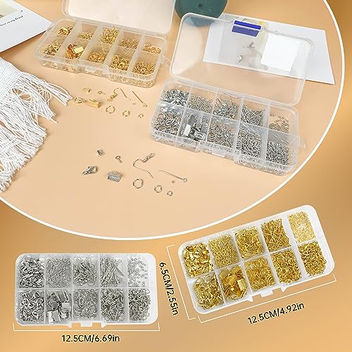 GTAAOY Jewelry Making Supplies Kit, Repair Tools with Accessories - style: B