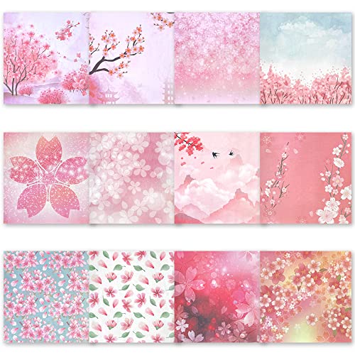 Origami 6"x6" Paper Kit 50 Sheets 12 Vivid Colors - color: 50 sheets-peach blossom