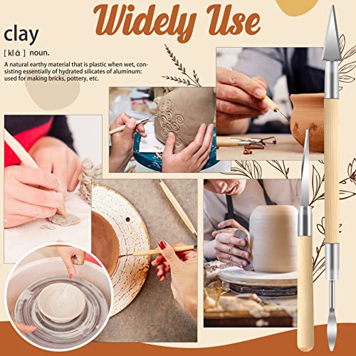 JETMORE 35 Pcs Clay Sculpting Tool Kit, Clay Cutters, Pottery Tools for DIY - color: 35 Pack