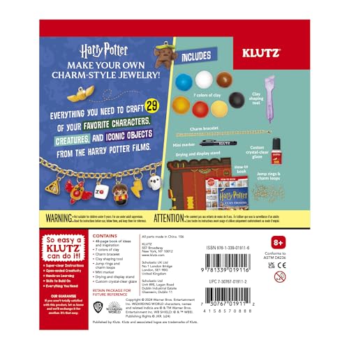 Harry Potter Clay Charms Activity Kit