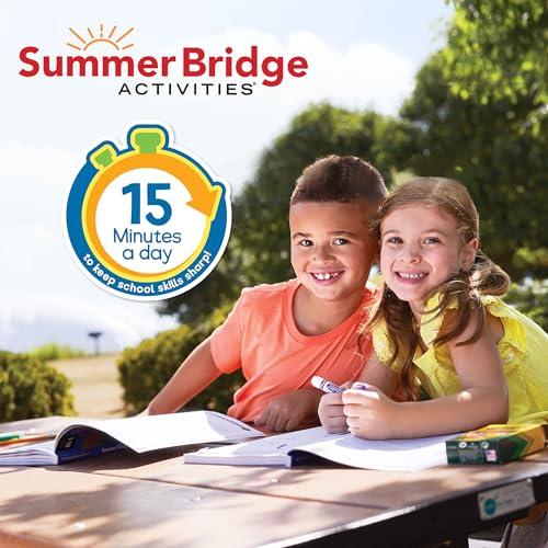 Summer Bridge Activities 5th to 6th Grade Workbooks All Subjects, Middle School Books With Math, Language Arts, Reading Comprehension, Science, Social Studies, Fitness, Flash Cards, and More