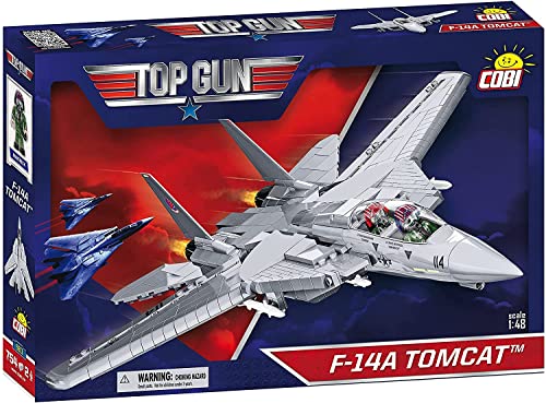 COBI TOP Gun™ F-14A Tomcat, 1:48 Scale, 757 Pieces, 2 Figures