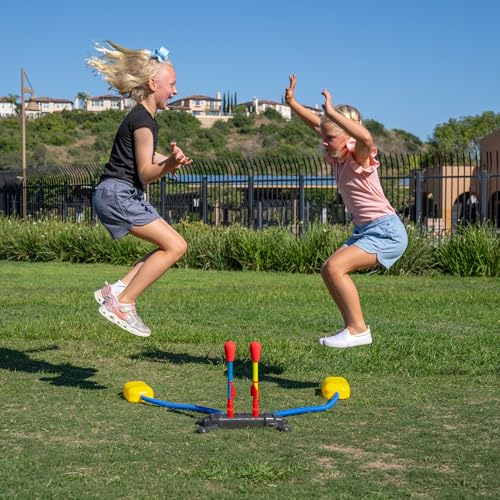 Stomp Rocket Original Dueling Rocket Launcher for Kids, 4 Rockets - style: Dueling Launcher + 4 Rockets