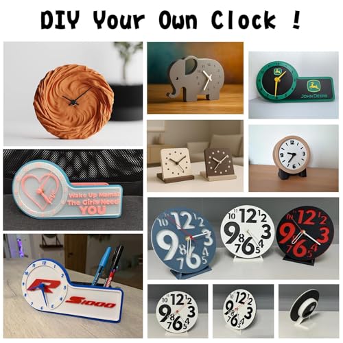3D Printer DIY Clock Model Components Kit MH011, 10PCS - size: 10 Pcs
