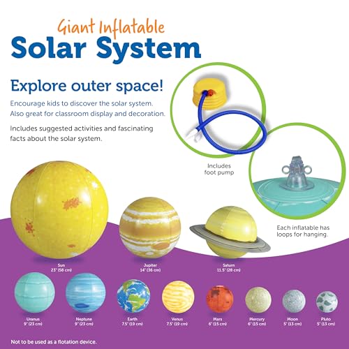 Learning Resources Giant Inflatable Solar System