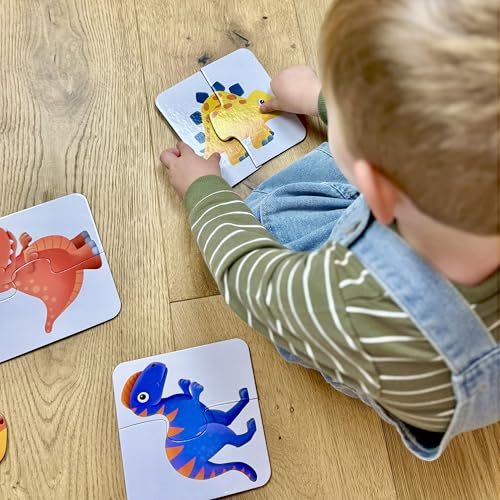 The Learning Journey: My First Match It - Dinosaurs - 2 Year Old Toys, Puzzles for Toddlers, Toddler Puzzle, Educational Toys for 2 Year Old - 15 Self-Correcting Matching Puzzles - Award Winning Toys - size: 15 pieces, style: Dinosaurs