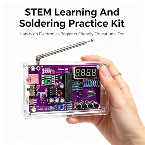 Soldering Practice Kit FM Radio Kit Electronics Kit DIY Kit Soldering Project Kit
