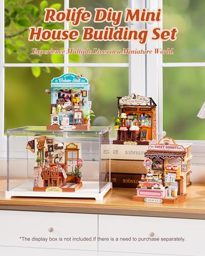 Rolife Sweetie's Donut Shop DIY Miniature House Kit - color: Sweetie's Donut Shop