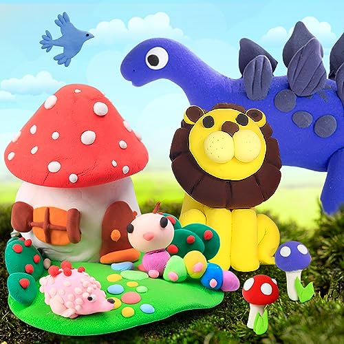 ESSENSON Air Dry Clay 120 Colors, Modeling Clay for Kids - color: 120 Colors