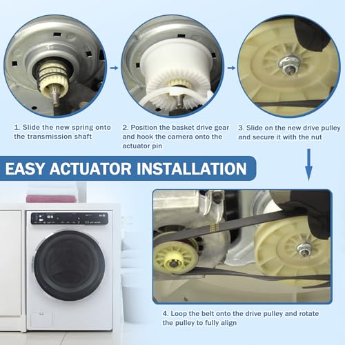 Upgraded W10913953 W11481722 Washing Machine Shift Actuator Repair Kit