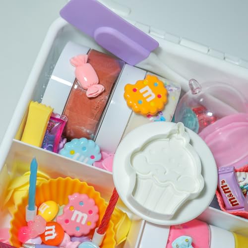 Baking Playdough Kit - Cupcakes, Piping Bag & Cookies - style: Baking Playdough Kit