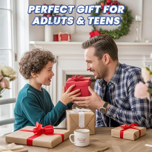 3D Wooden Puzzle for Adults: 3-in-1 DIY Wooden Puzzles Knife Kit - 134 Pcs Brain Teaser Mechanical Model Building Toy for Adult Hobby - Wooden Craft Art Unique Gift Idea for Teens Men